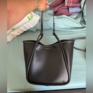 Charles & Keith Boho Bucket Bag